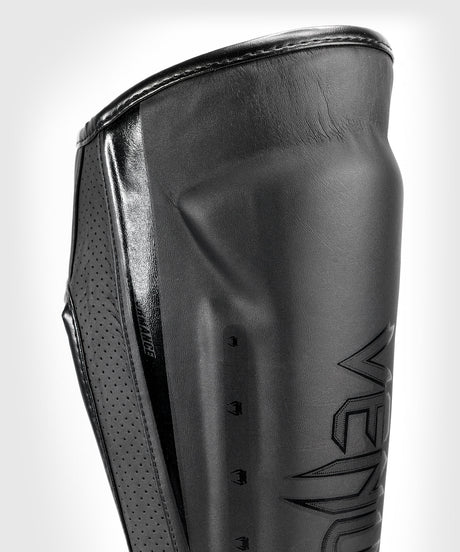 Venum Schienbeinschoner Kickboks Elite Evo – Schwarz/Schwarz