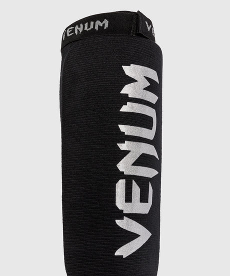 Venum Kickbox-Schienbeinschoner Kontact – Schwarz/Silber
