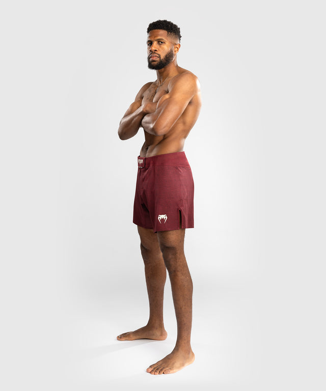 Pantaloni scurți MMA Venum x Ares – Bordeaux Roșu
