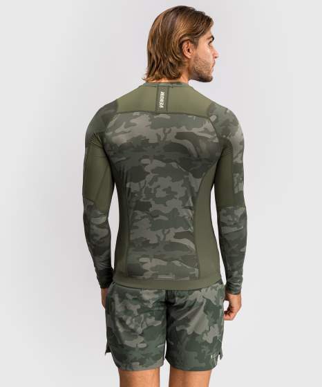Venum Rashguard Lange Mouwen G-Fit Air - Army Camo