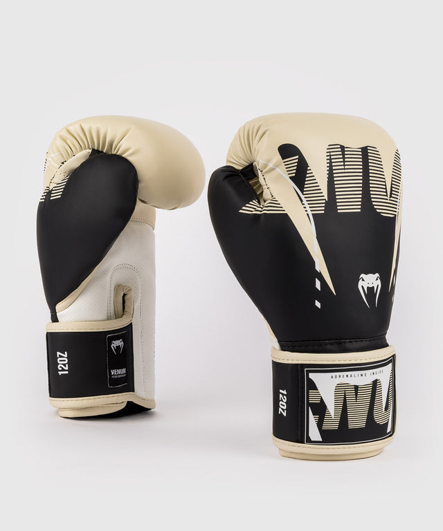 Luvas de boxe Venum Adrenaline – Preto/Ivory