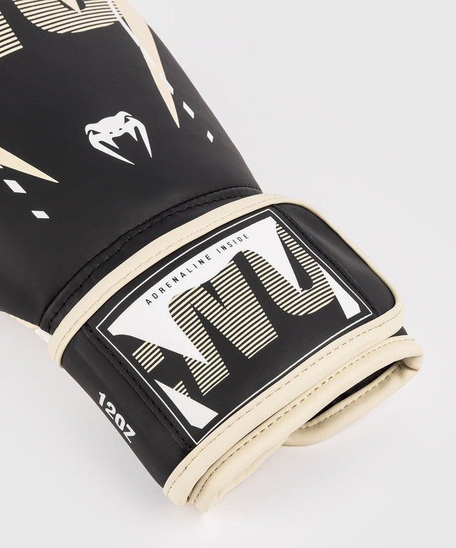 Luvas de boxe Venum Adrenaline – Preto/Ivory