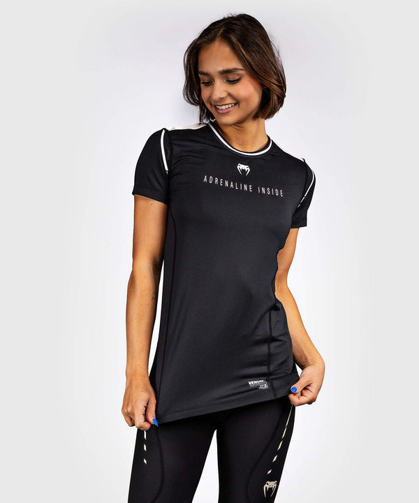 Venum Dry-Tech T-Shirt Adrenaline - Sort/Ivory