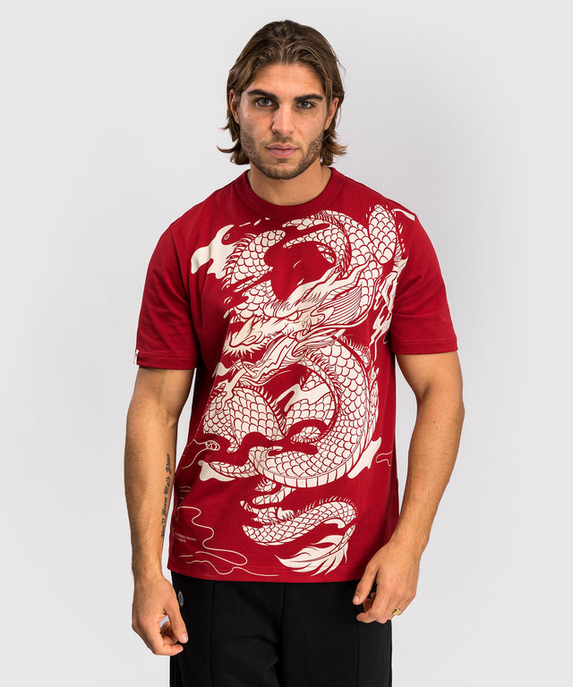 Tricou Venum Dragon's Flight – Roșu/Alb Crem