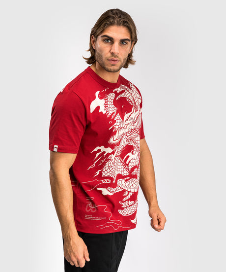 Venum T-shirt Dragon's Flight - Red/Cream White