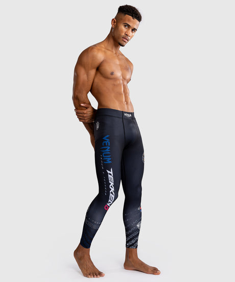 Venum x TEKKEN 8 Spats - Paul Phoenix - Nero/Blu