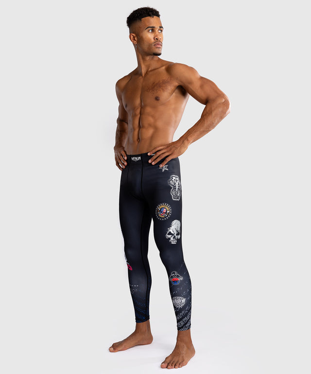 Spats Venum x TEKKEN 8 – Paul Phoenix – Černá/modrá