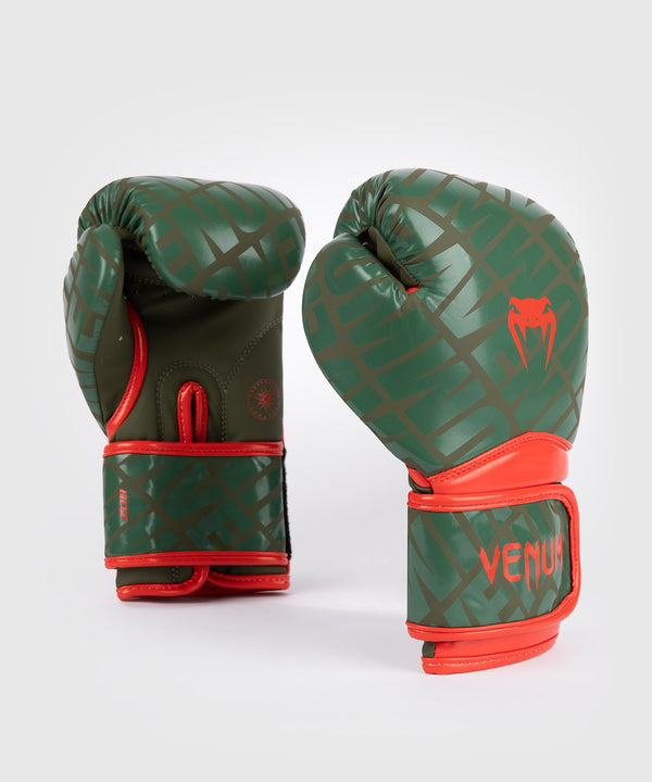 Guantoni da boxe Venum Contender 1.5 XT Bambini – Verde militare/Arancione