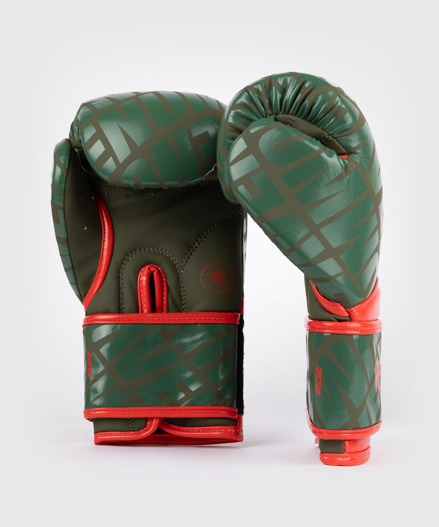 Gants de boxe Venum Contender 1.5 XT Enfant – Vert militaire/Orange