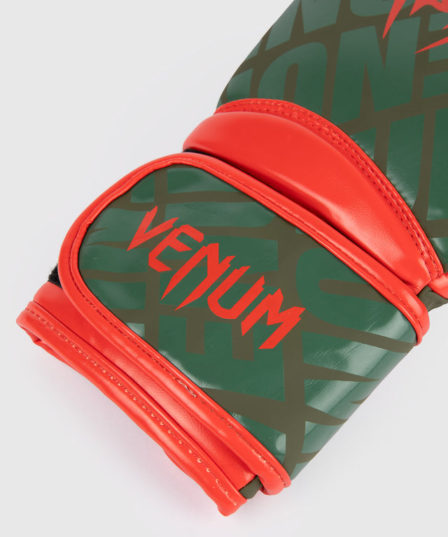 Gants de boxe Venum Contender 1.5 XT Enfant – Vert militaire/Orange