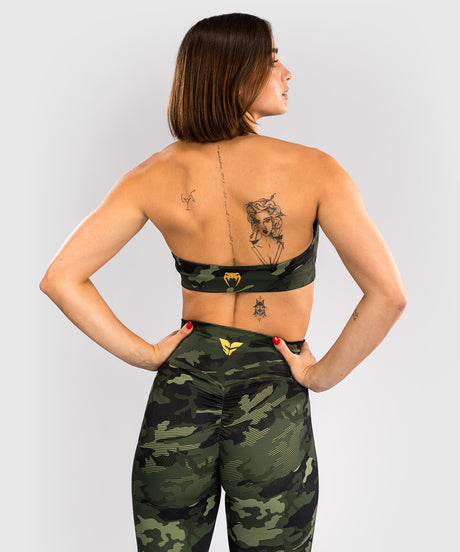 Biustonosz sportowy Venum x Sophia Rose – Forest Camo