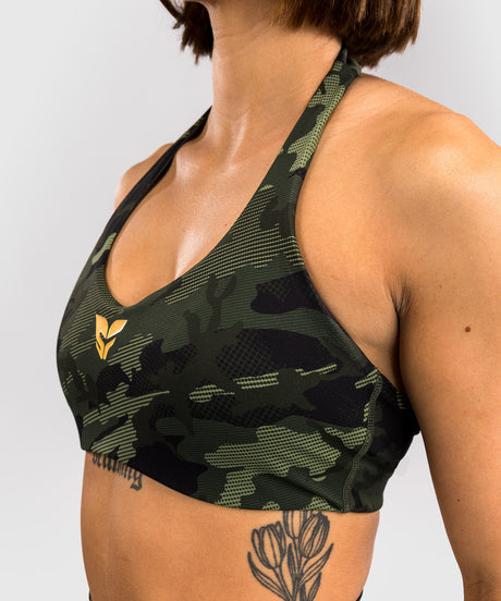 Biustonosz sportowy Venum x Sophia Rose – Forest Camo