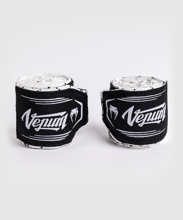Bandes de boxe Venum Monogram – Blanc/Noir