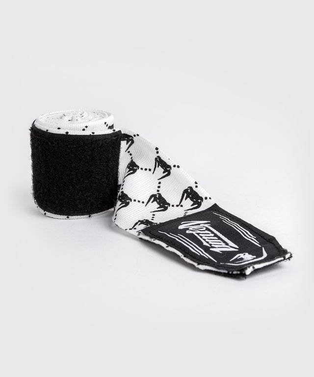 Bandes de boxe Venum Monogram – Blanc/Noir