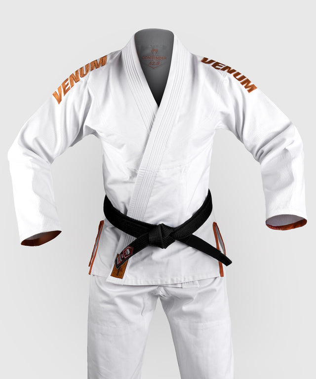 Venum Calças de BJJ Contender Evo 2.0 – Branco
