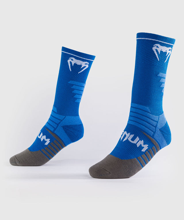 Chaussettes Venum Elite Performance – Bleu royal/Blanc