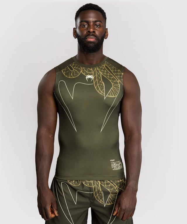 Venum Rashguard Sleeveless Serpenti – Khaki Grøn