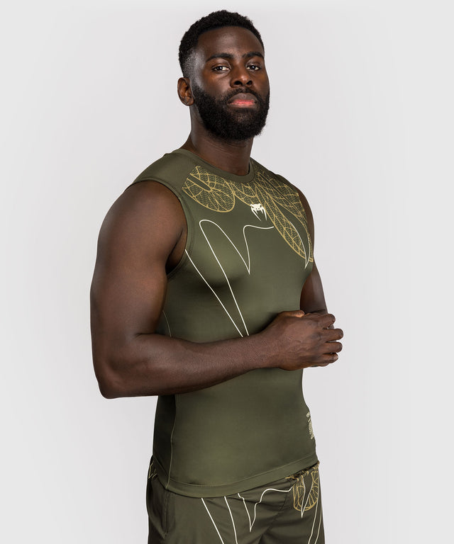 Venum Rashguard Sleeveless Serpenti – Khaki Grøn