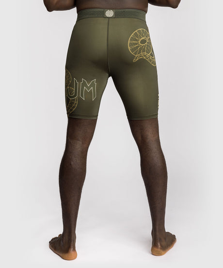 Pantaloni scurți de compresie Venum Serpenti – Kaki Verde