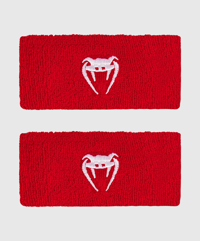 Venum Bicepsbanden Lineup Wide - Rot/Weiß
