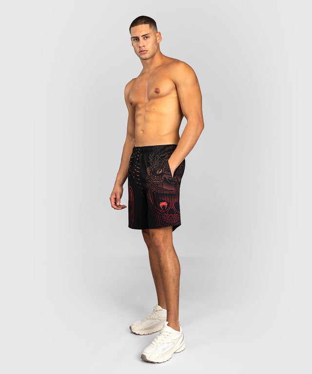 Venum Training Shorts Quetzal Fury - Svart/Röd