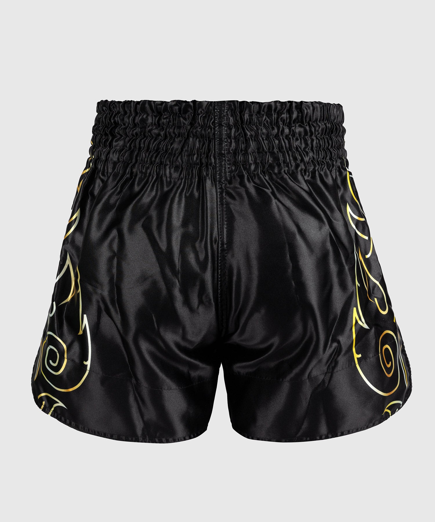 Pantalones de Muay Thai Venum VTC Flames – Negro/Oro