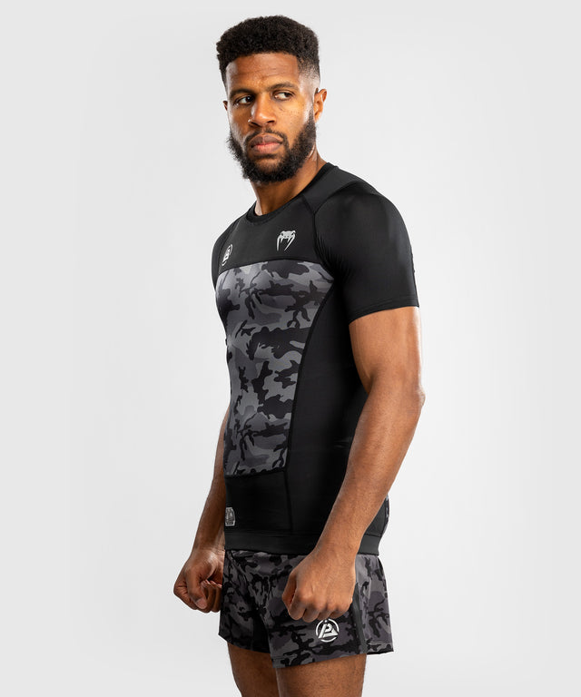 Venum x Polaris Rashguard - Korte ærmer - Sort/Grå