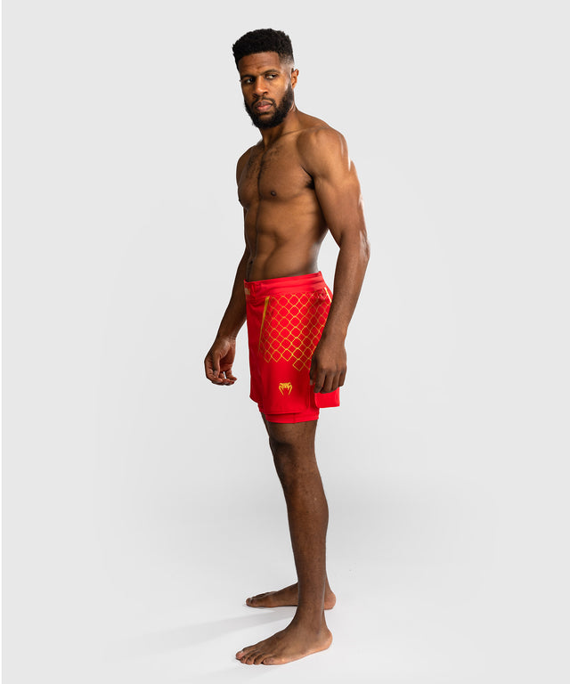 Pantaloncini MMA Venum x WOW FC – Rosso Fiamma