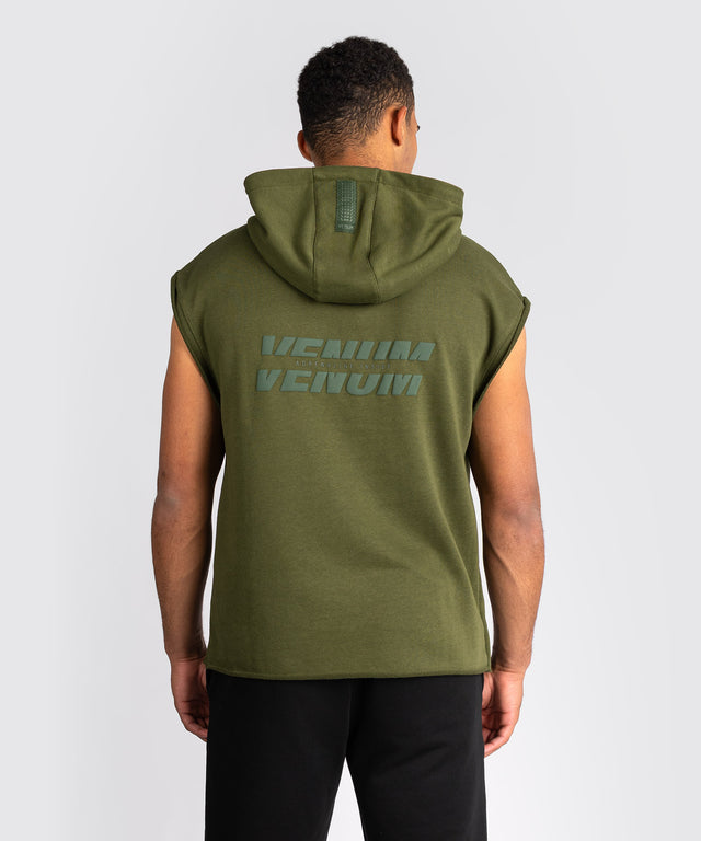 Venum Hoodie fără mâneci Divide – Verde militar
