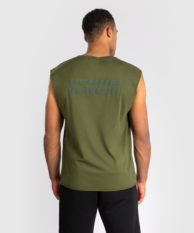 Camiseta sin mangas Venum Divide – Verde militar