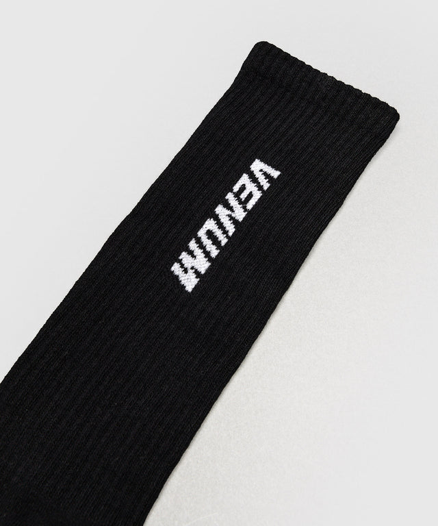 Chaussettes Venum Essential Haut – Noir