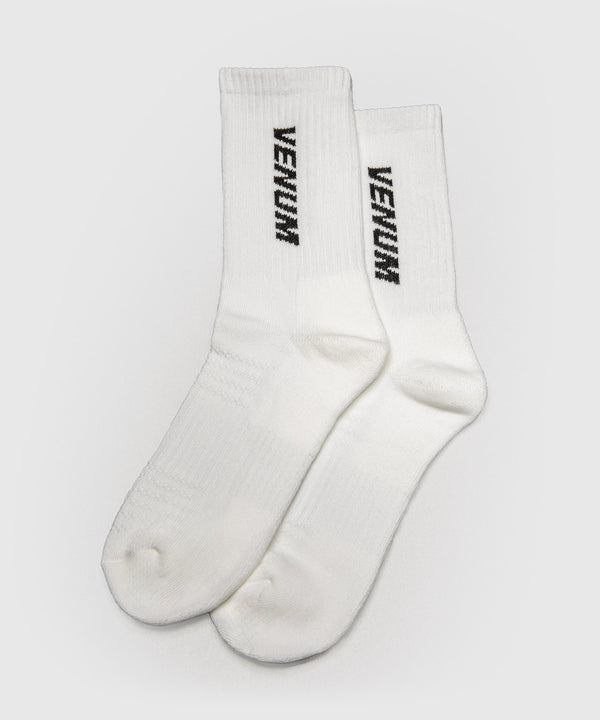 Venum Essential Crew Calze - Bianco - Set di 3