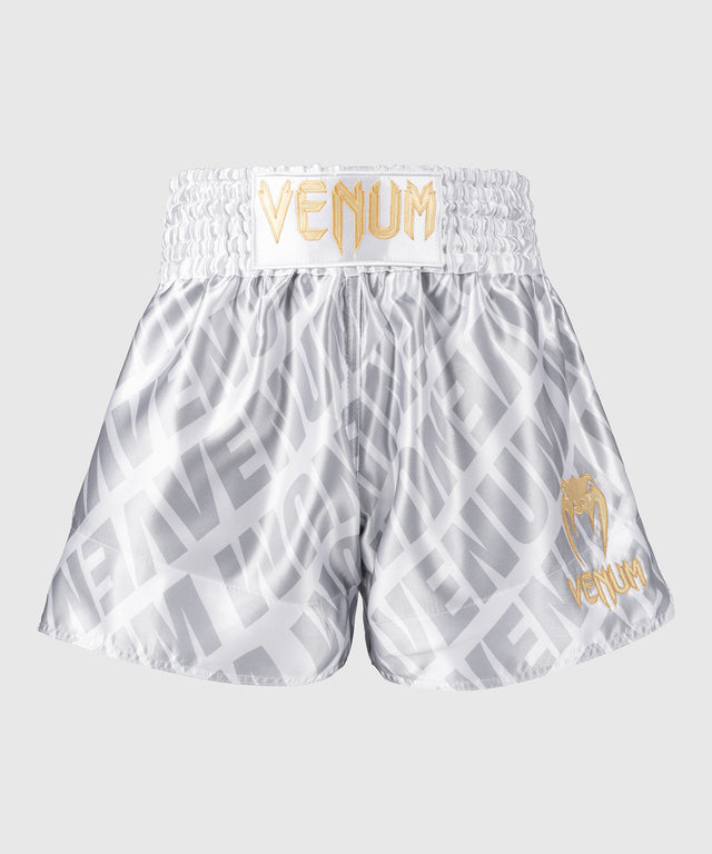 Shorts de Muay Thai Venum Contender XT – Blanc