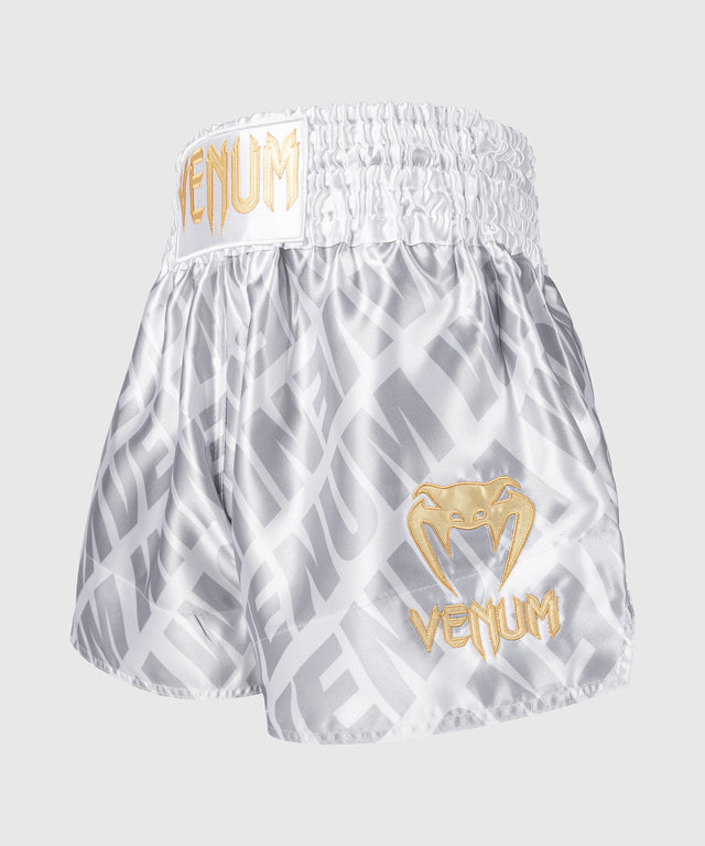 Shorts de Muay Thai Venum Contender XT – Blanc