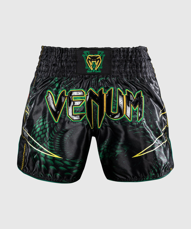 Venum Muay Thai-shorts Matupa - Svart/Grön/Guld