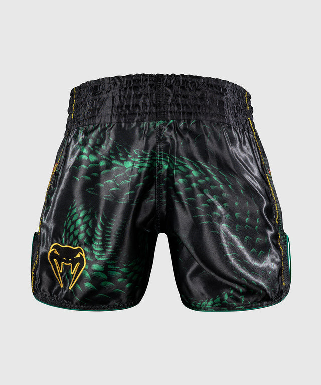 Venum Muay Thai-shorts Matupa - Svart/Grön/Guld