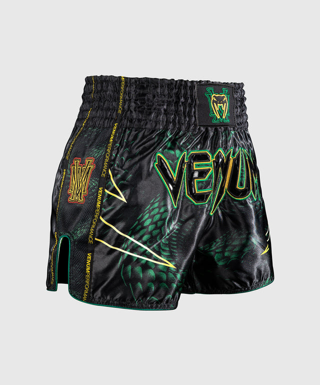 Venum Muay Thai-shorts Matupa - Svart/Grön/Guld