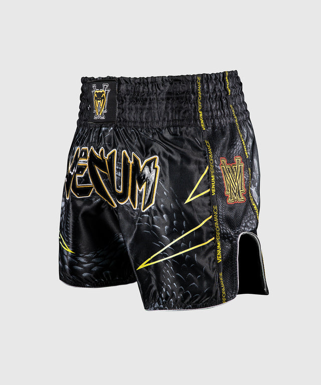 Muay Thai trenky Venum Matupa – Černé/Šedé/Zlaté