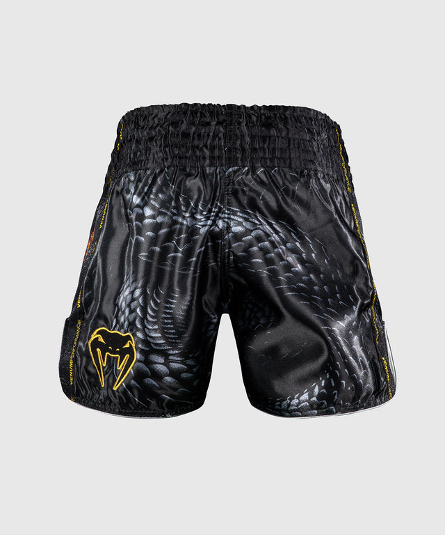 Muay Thai trenky Venum Matupa – Černé/Šedé/Zlaté