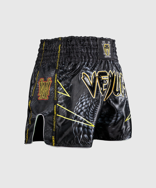 Muay Thai trenky Venum Matupa – Černé/Šedé/Zlaté