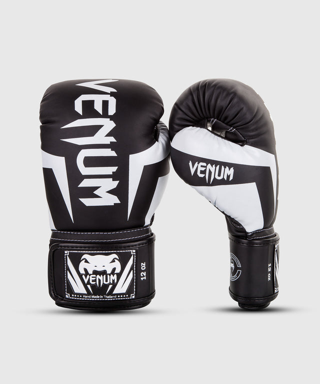 Venum Elite Boxningshandskar - Svart/Vit