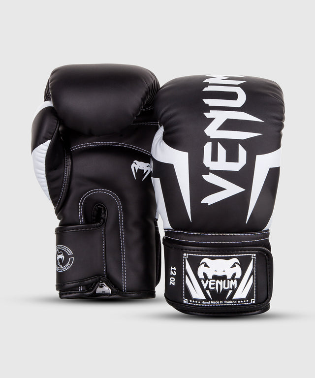 Venum Elite Boxningshandskar - Svart/Vit