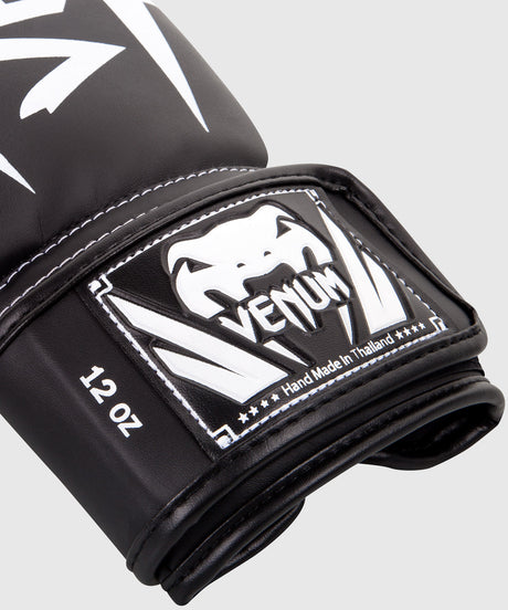 Guantes de boxeo Venum Elite – Negro/Blanco