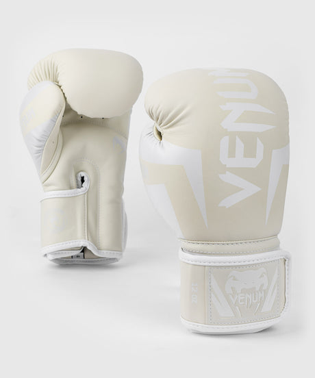 Luvas de boxe Venum Elite – Branco/Branco