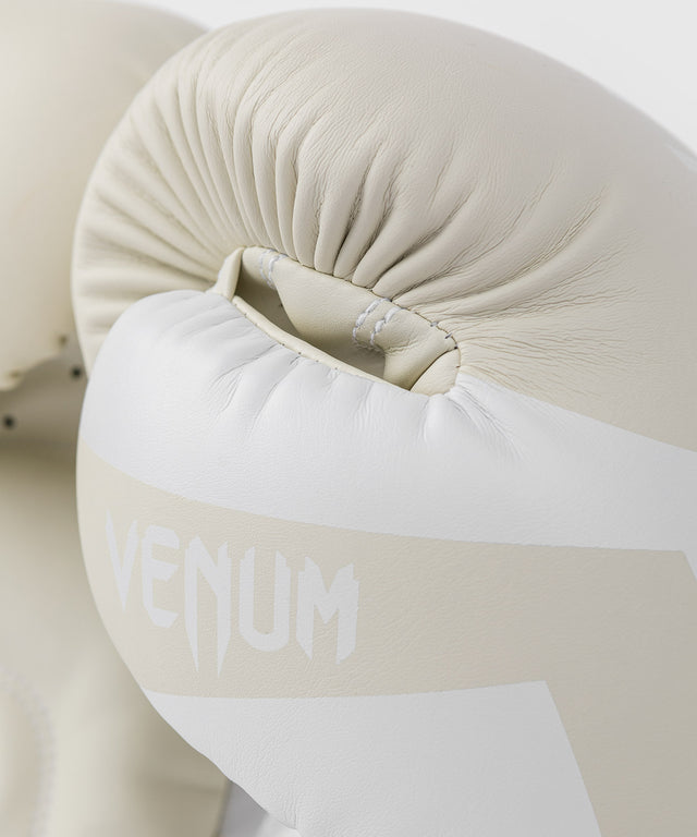 Venum Elite Boxhandschuhe – Weiß/Weiß