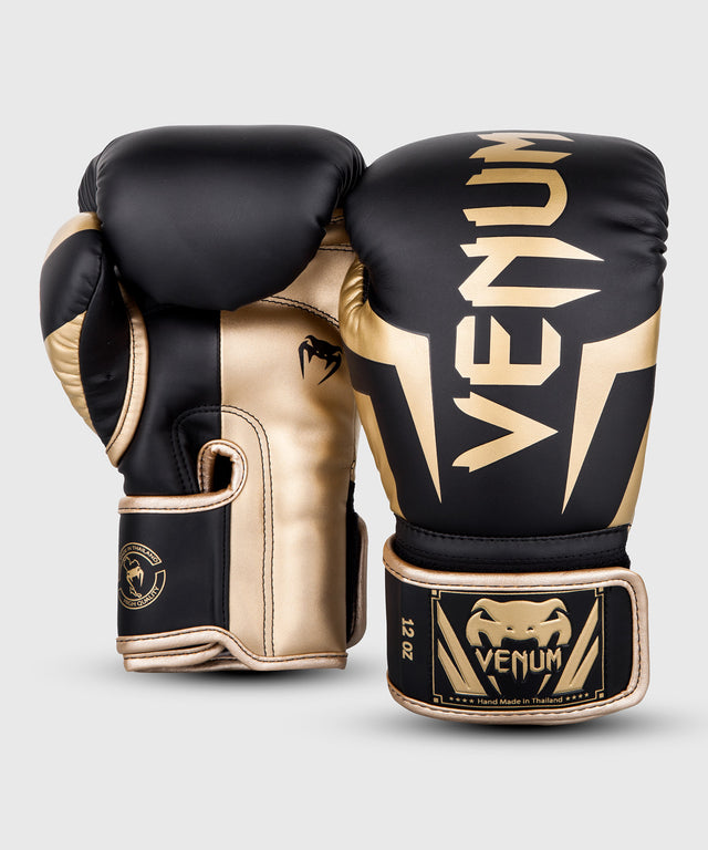 Venum Boksehandsker Elite – Sort/Guld