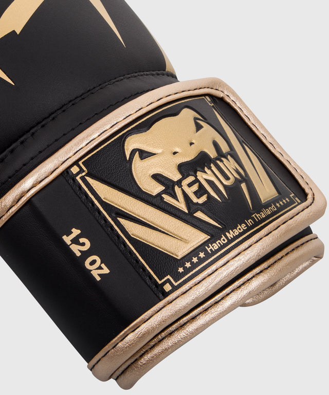 Venum Boksehandsker Elite – Sort/Guld