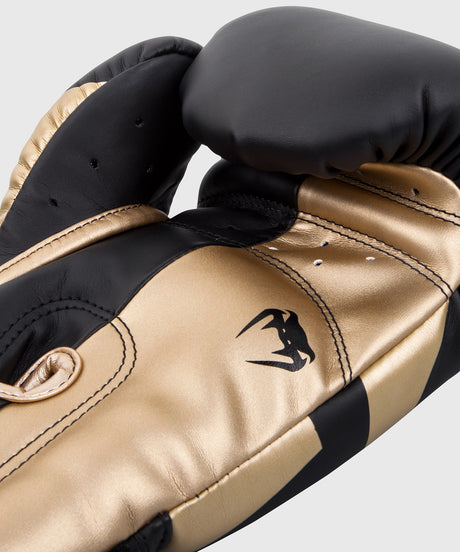 Luvas de boxe Venum Elite – Preto/Ouro
