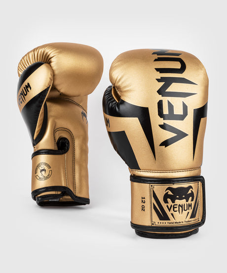 Venum Elite Boxningshandskar – Guld/Svart