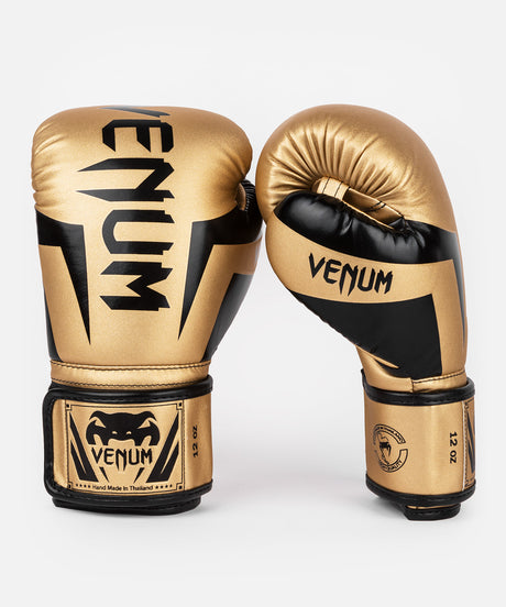 Venum Elite Boxningshandskar – Guld/Svart